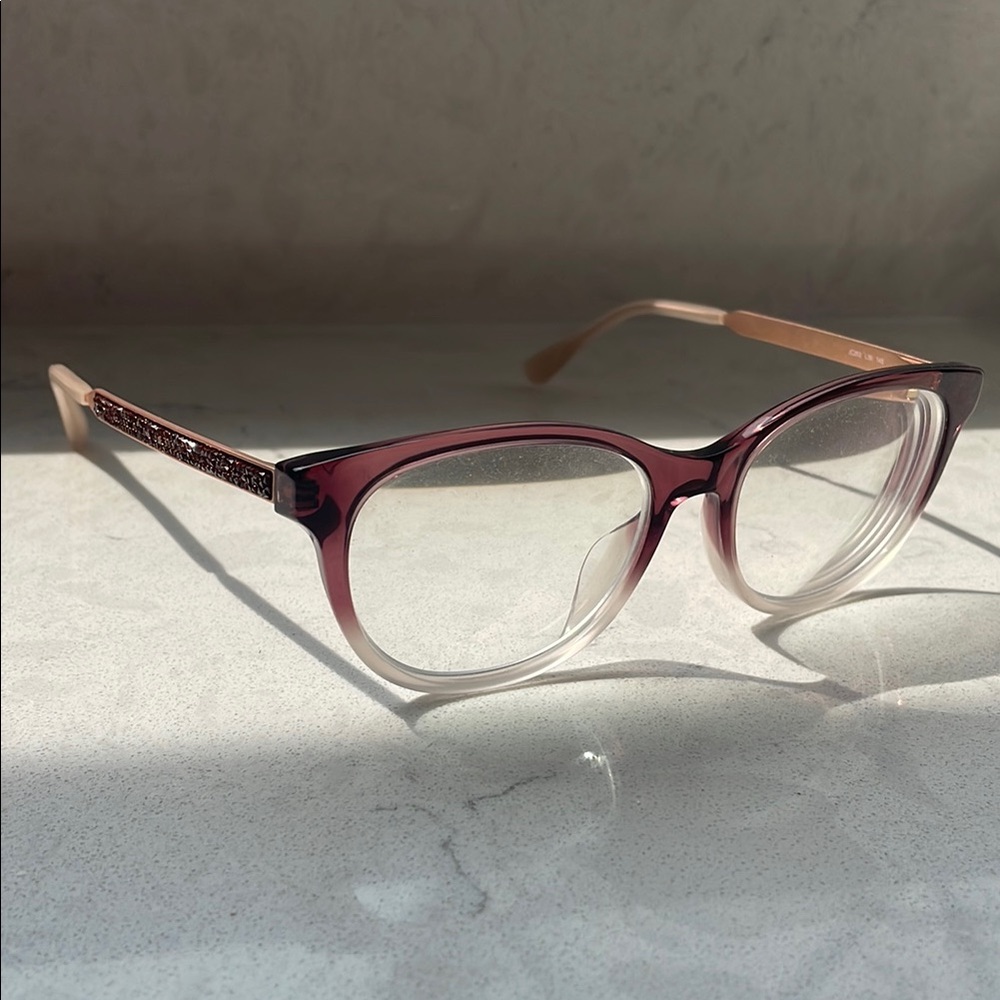 Jimmy Choo Pink Gradient Glasses